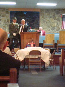 Veterans Church Service 2011